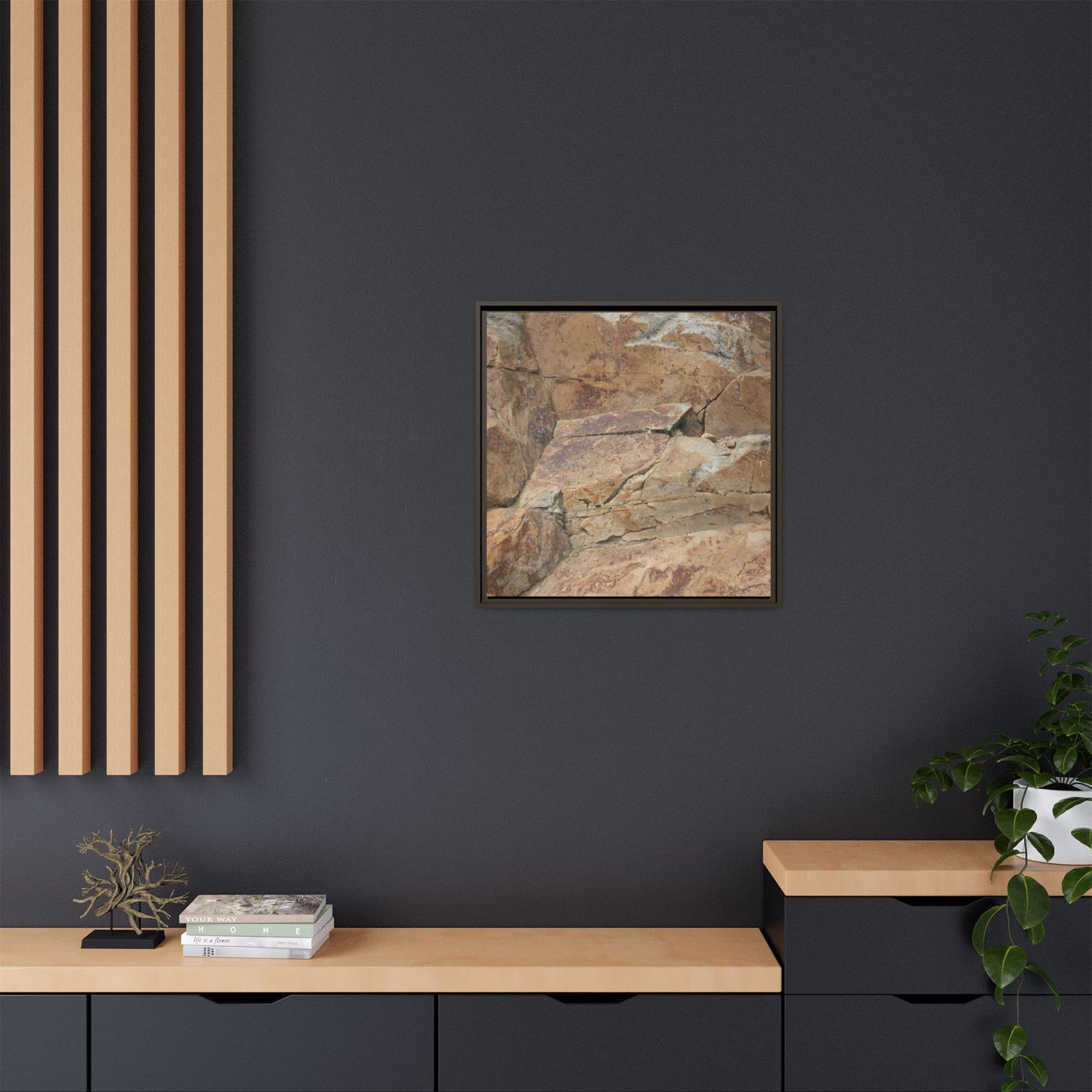 Ancient Foundations - Unique Stretched Canvas Wall Art
