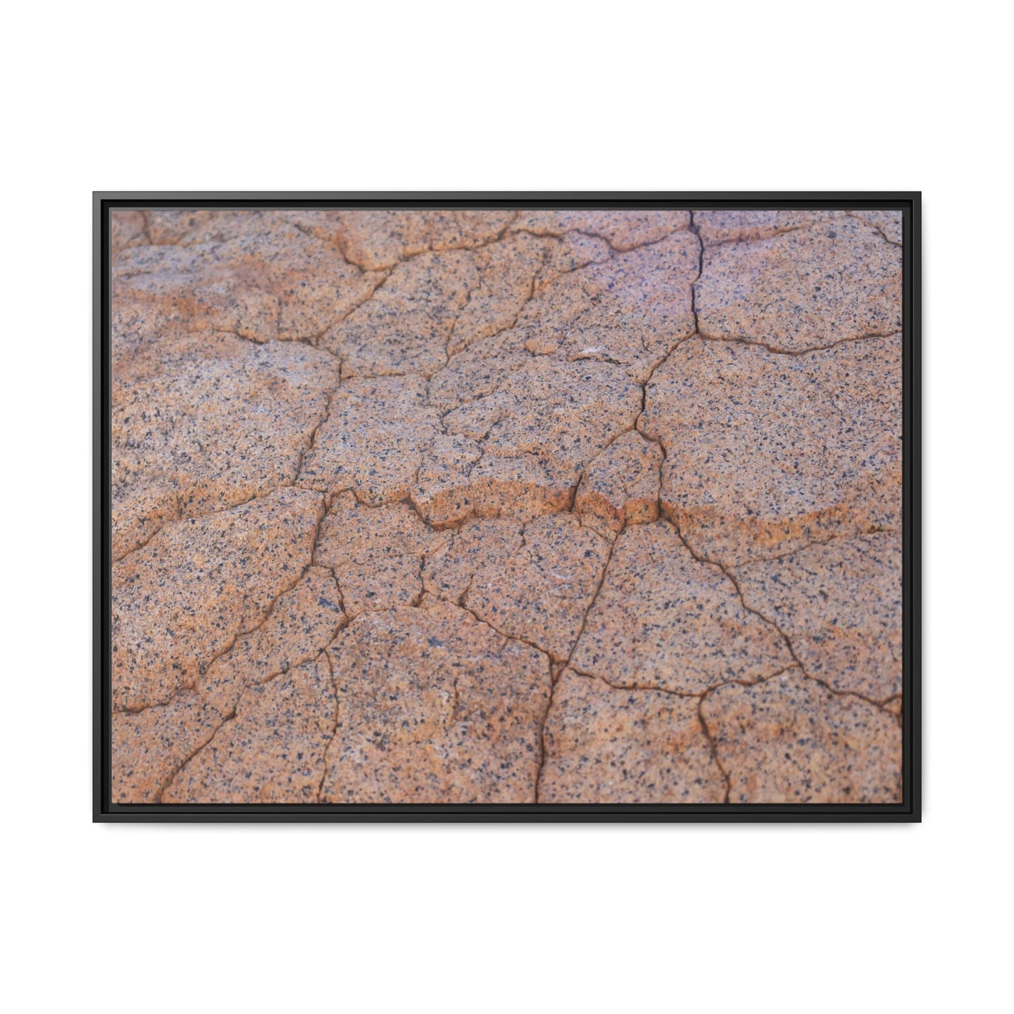 Fragmented Earth - Unique Stretched Canvas Wall Art
