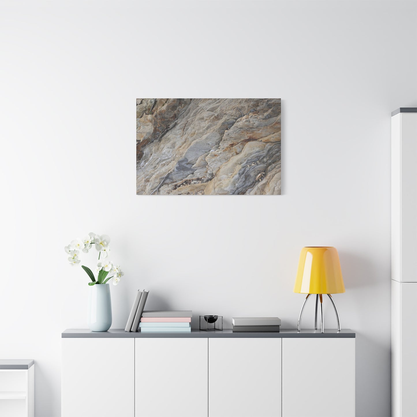Stone Memory - Unique Frameless Canvas Wall Art