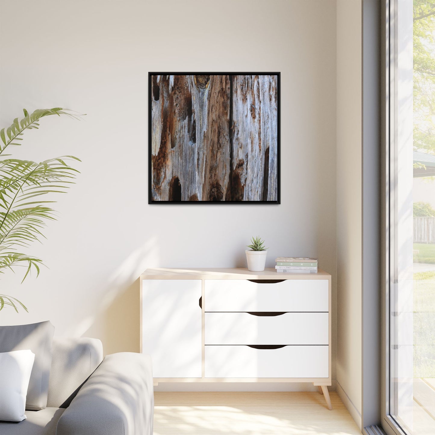 Decaying Splendor - Unique Stretched Canvas Wall Art