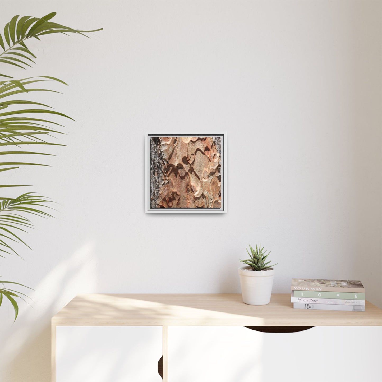 Rust and Stone - Unique Stretched Canvas Wall Art