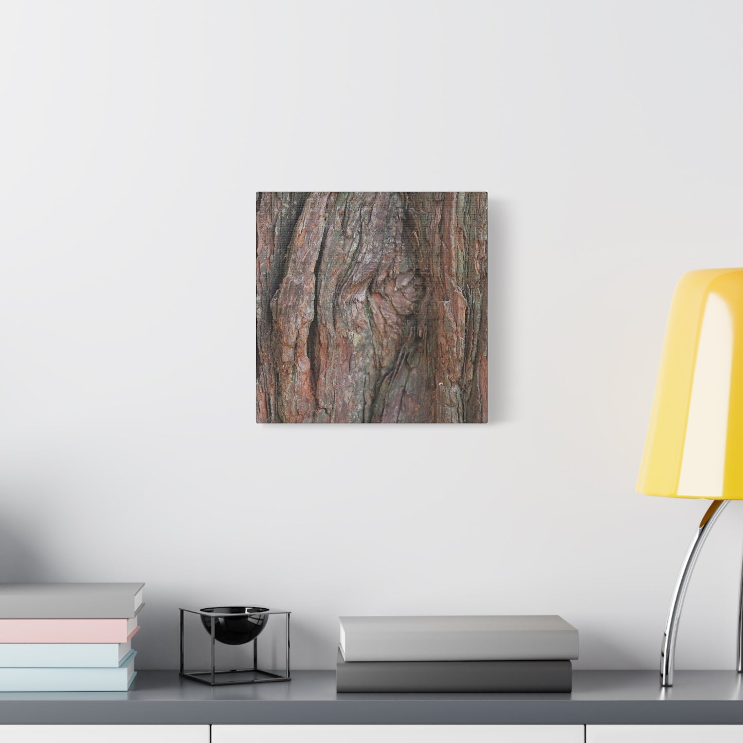 Rustic Embrace - Unique Frameless Canvas Wall Art