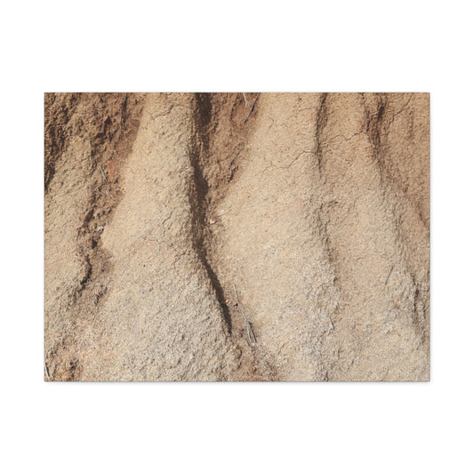 Weathered Earth - Unique Frameless Canvas Wall Art - Art By Earth