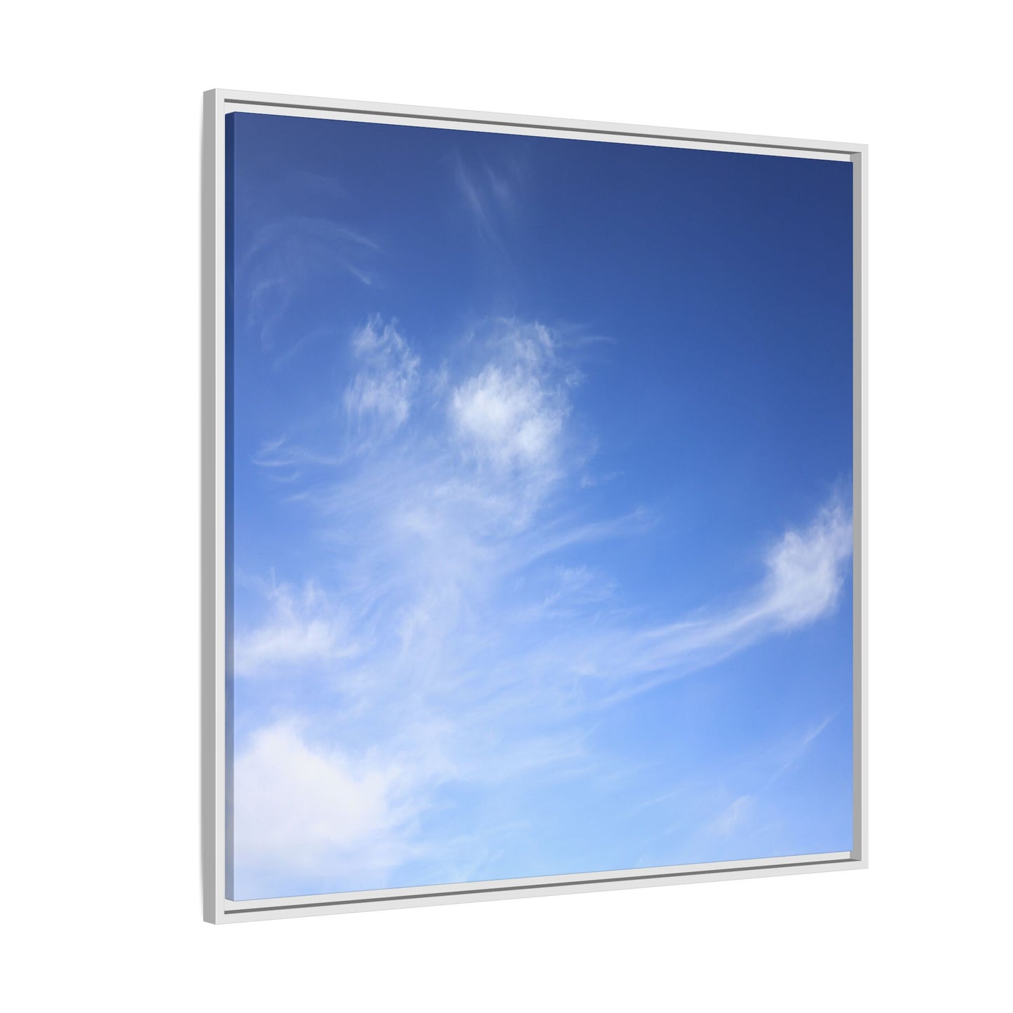 Blue Serenity - Unique Stretched Canvas Wall Art
