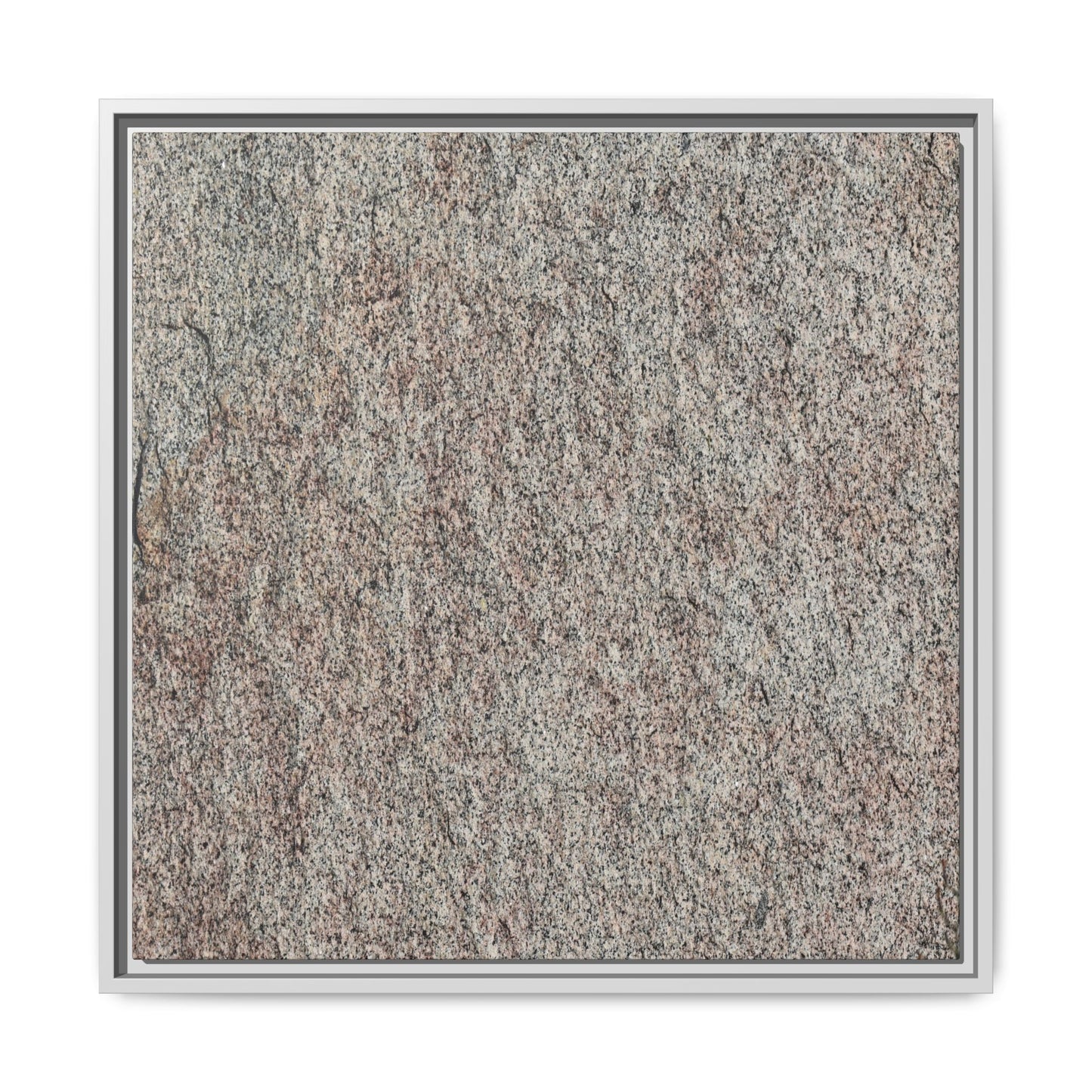 Granular Whispers - Unique Stretched Canvas Wall Art