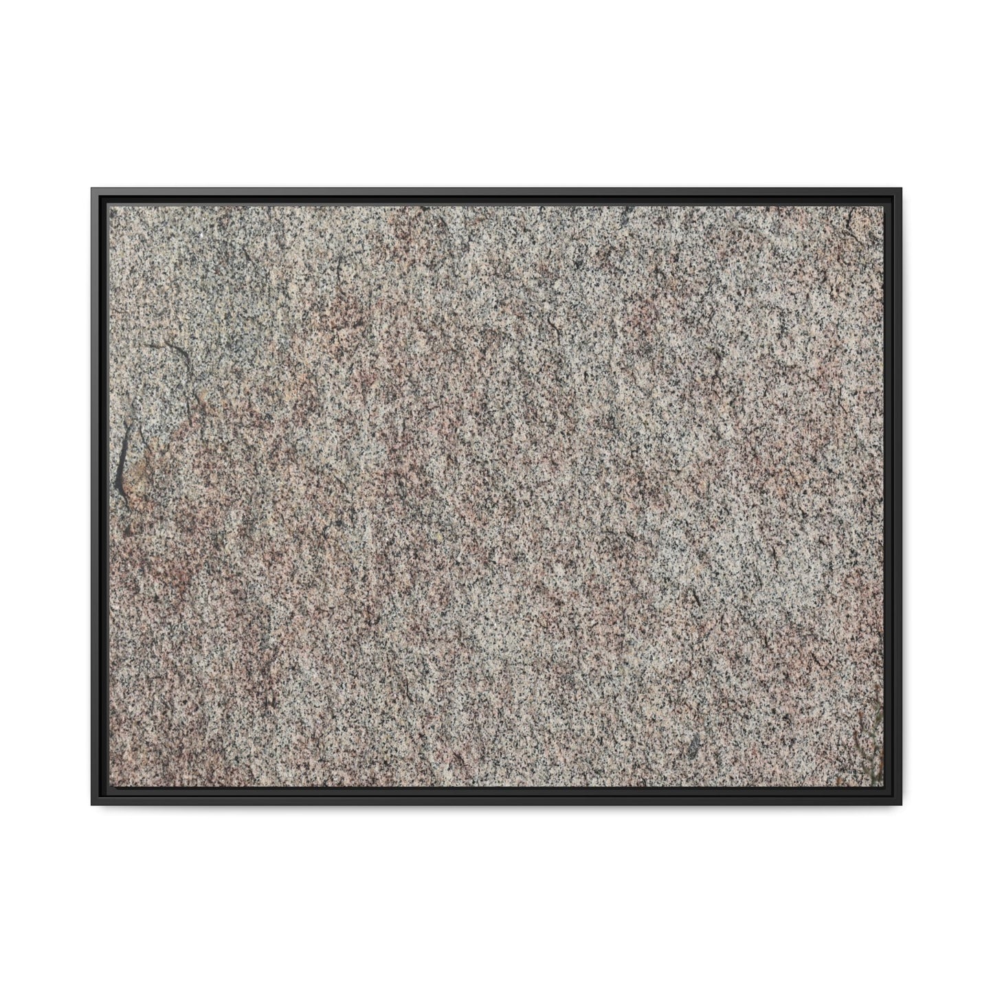 Granular Whispers - Unique Stretched Canvas Wall Art