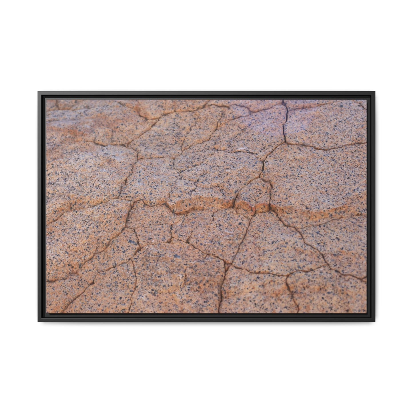 Fragmented Earth - Unique Stretched Canvas Wall Art
