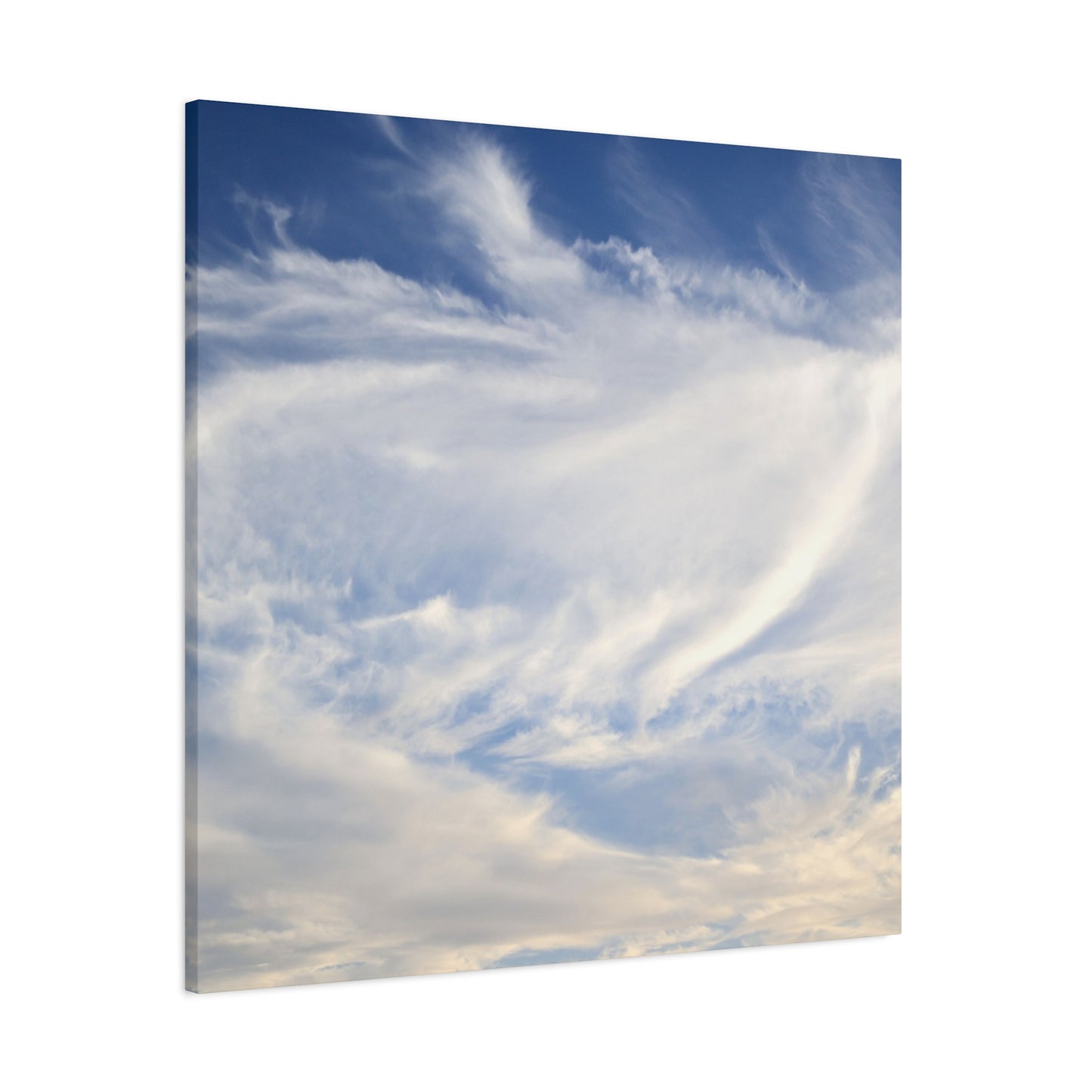 Whispers of Celestial Breath - Unique Frameless Canvas Wall Art