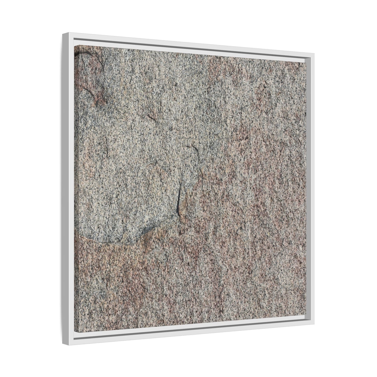 Fissured Stone - Unique Stretched Canvas Wall Art