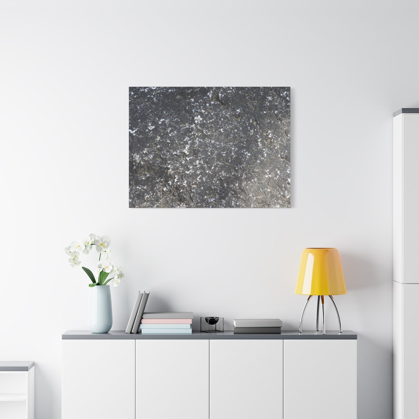 Cosmic Dust Fragments - Unique Frameless Canvas Wall Art
