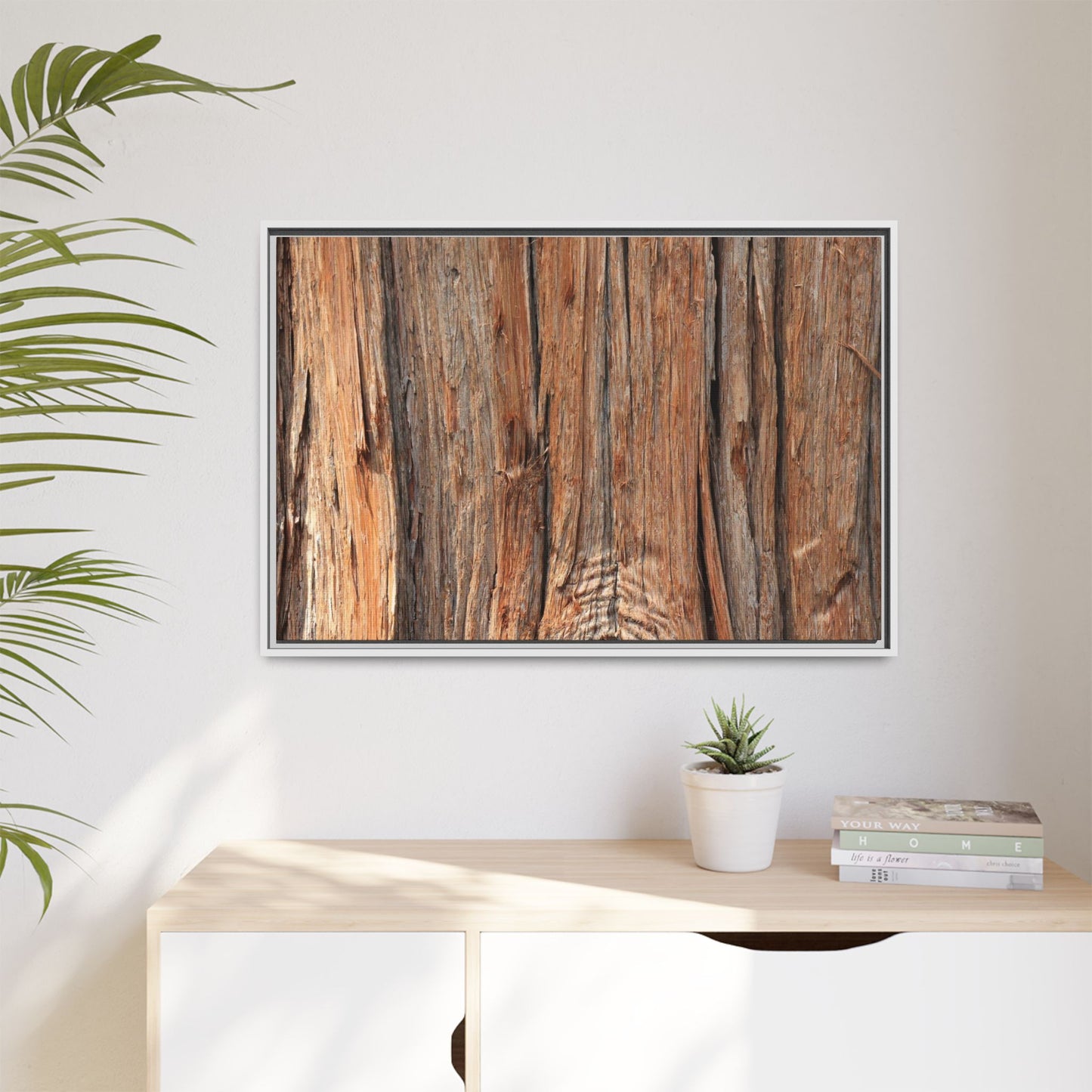 Echoes of Timber - Unique Stretched Canvas Wall Art