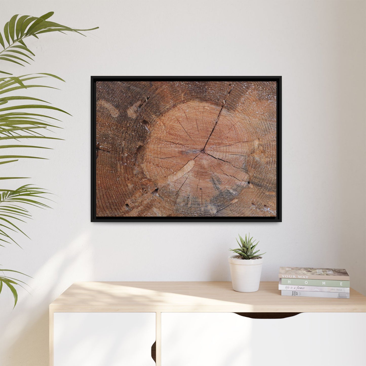 Concentric Memories - Unique Stretched Canvas Wall Art