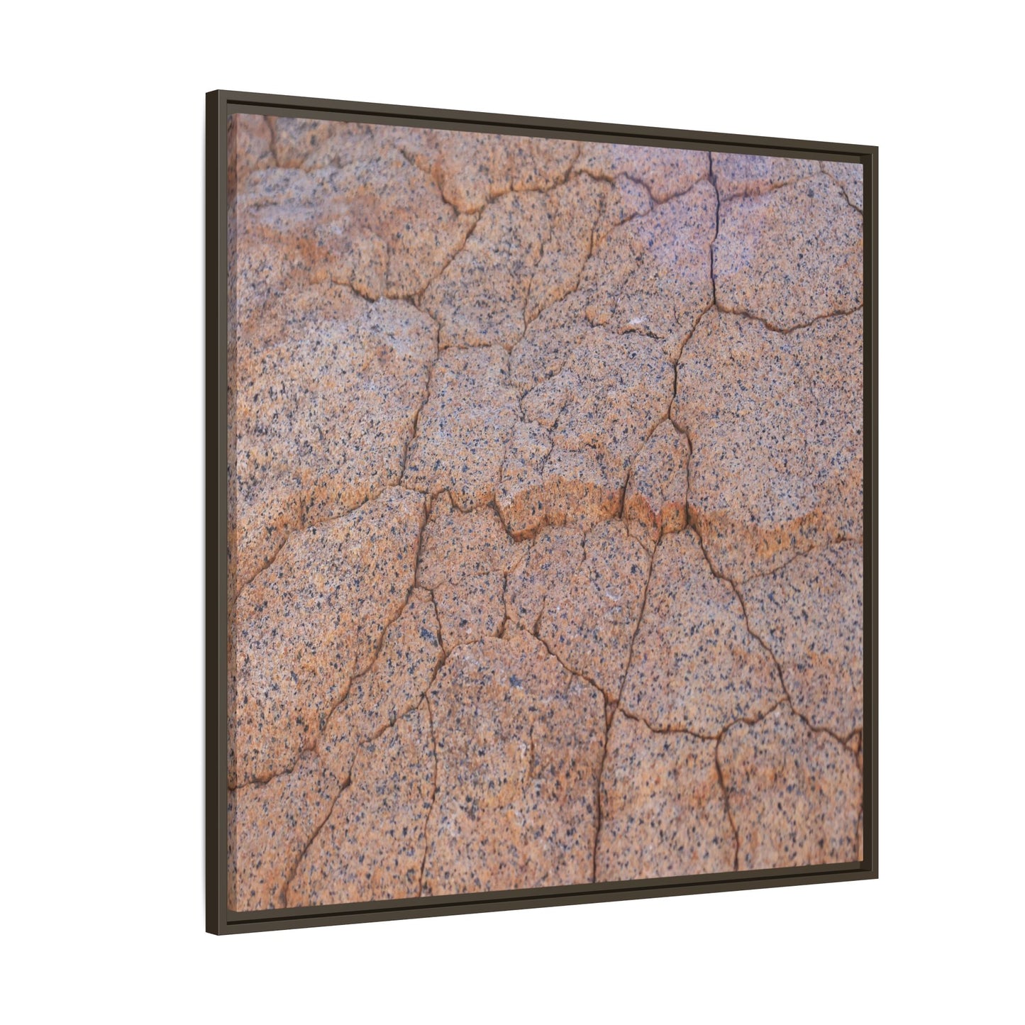 Fragmented Earth - Unique Stretched Canvas Wall Art