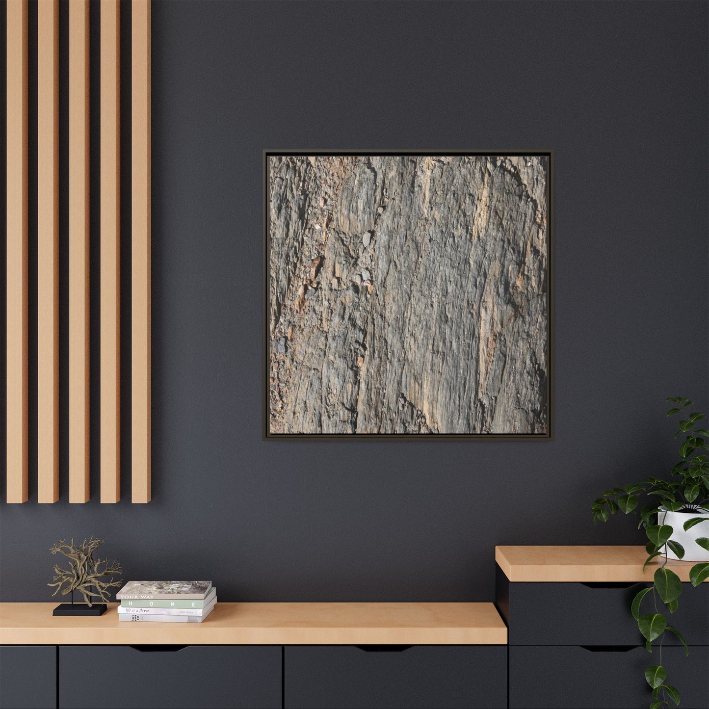 Textured Earth - Unique Stretched Canvas Wall Art