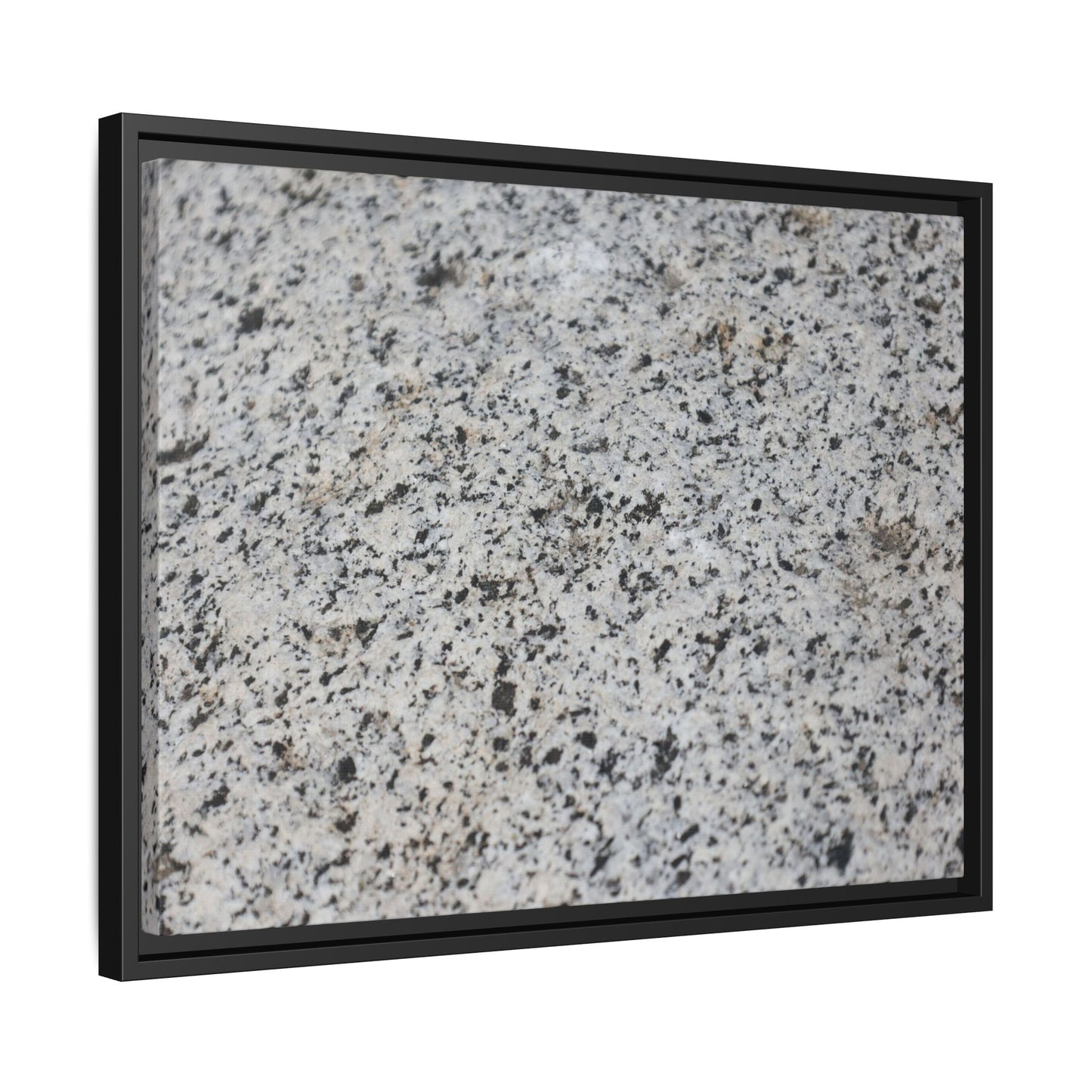 Monochrome Mosaic - Unique Stretched Canvas Wall Art