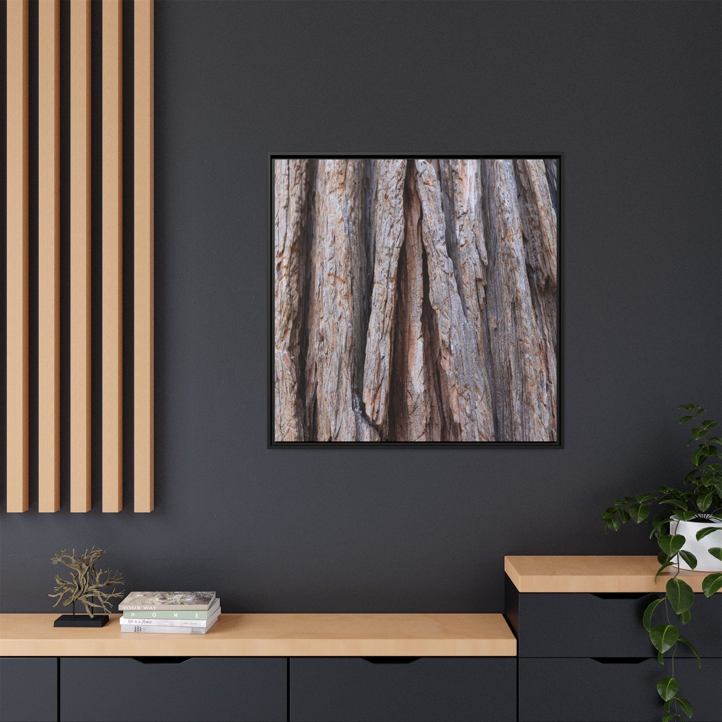 Nature's Sculpture - Unique Stretched Canvas Wall Art