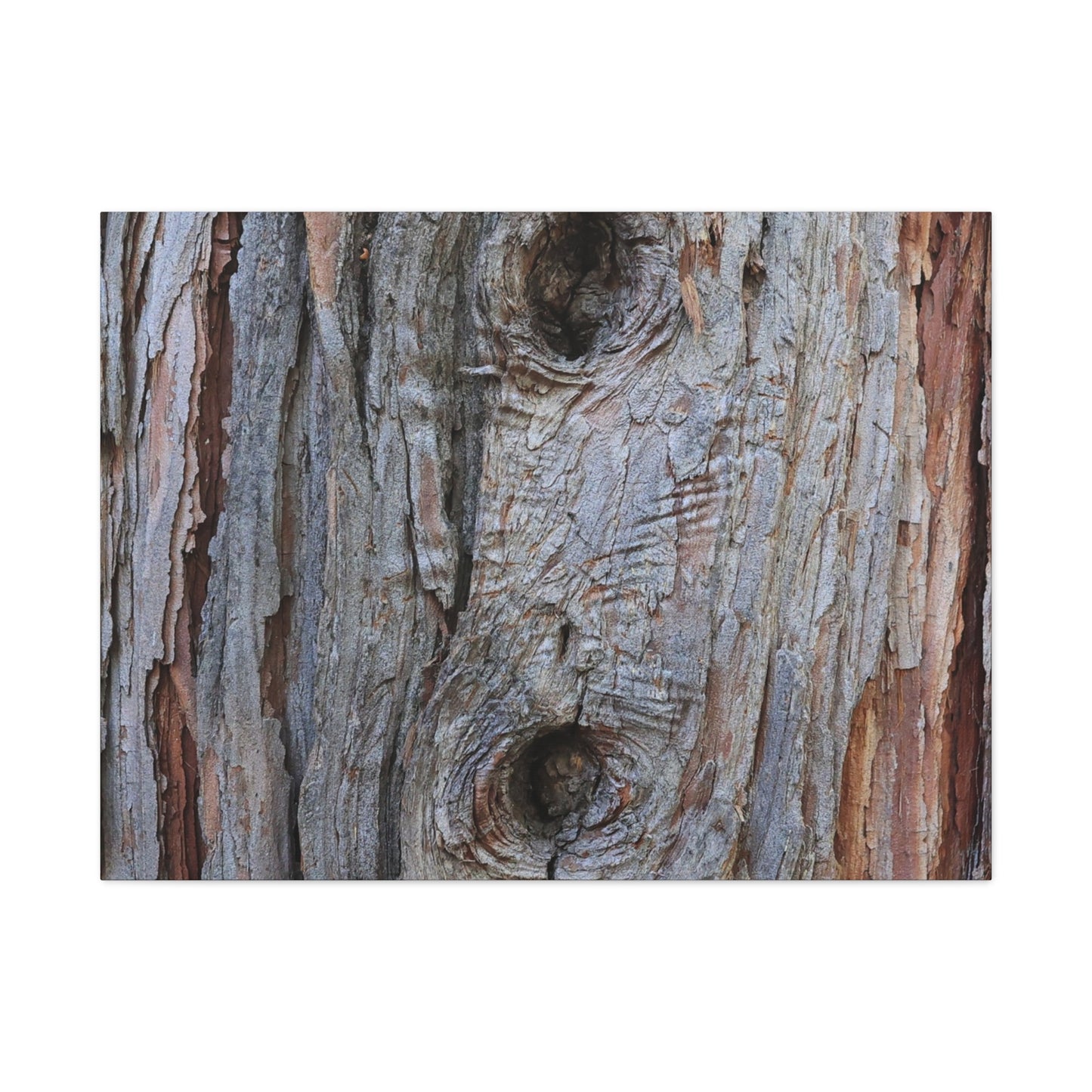 Wooden Memoir - Unique Frameless Canvas Wall Art
