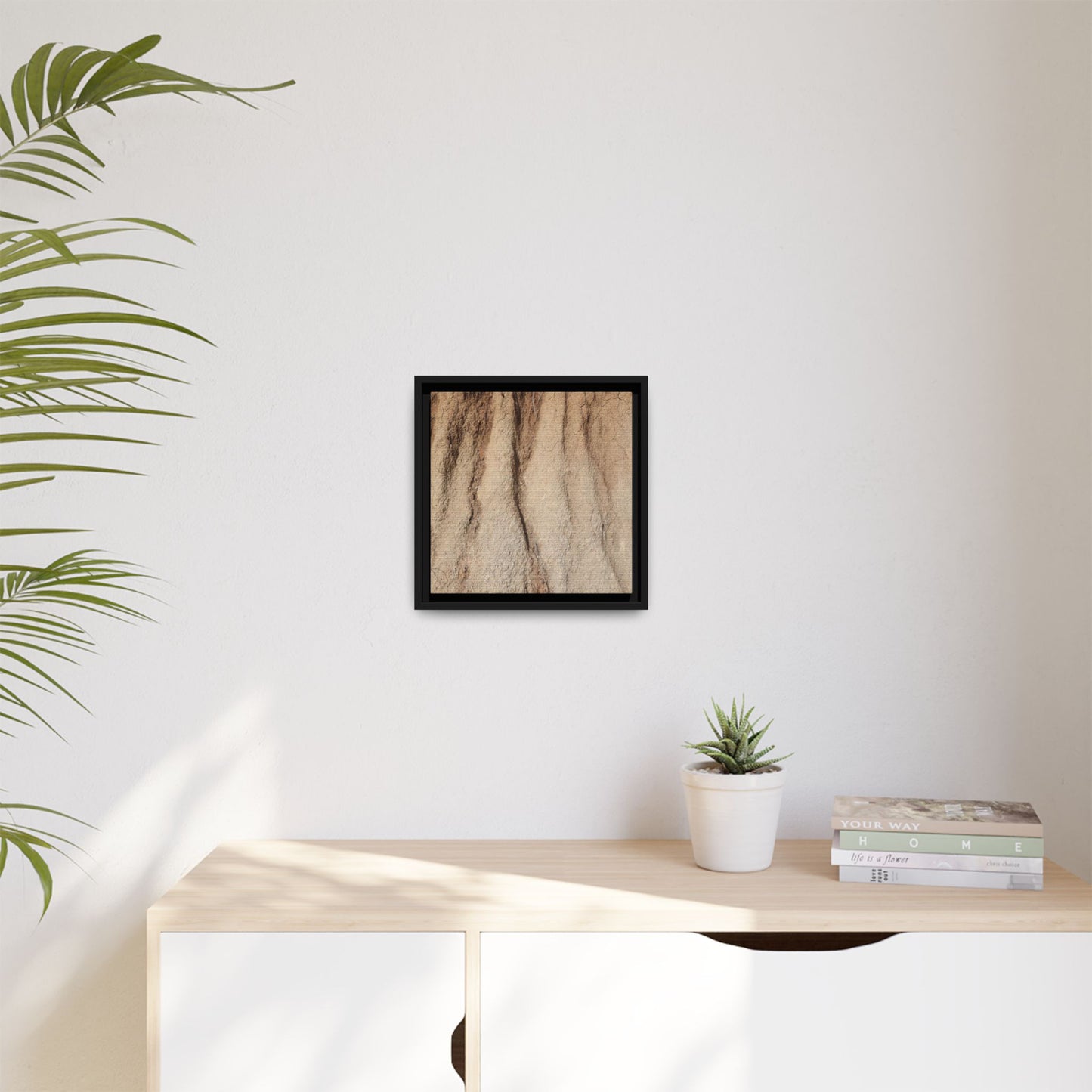 Eroded Canyon Walls - Unique Stretched Canvas Wall Art
