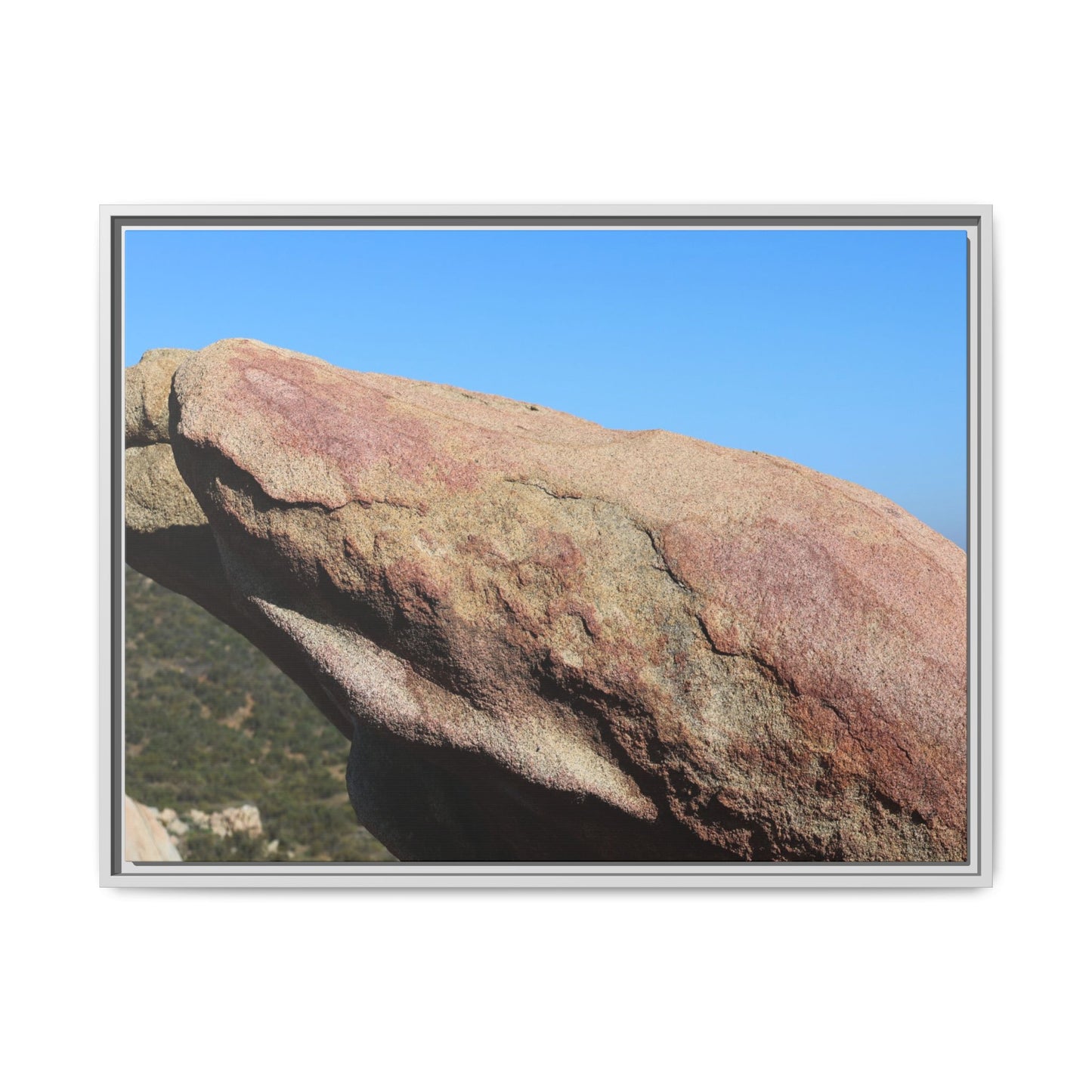 Sleeping Stone - Unique Stretched Canvas Wall Art