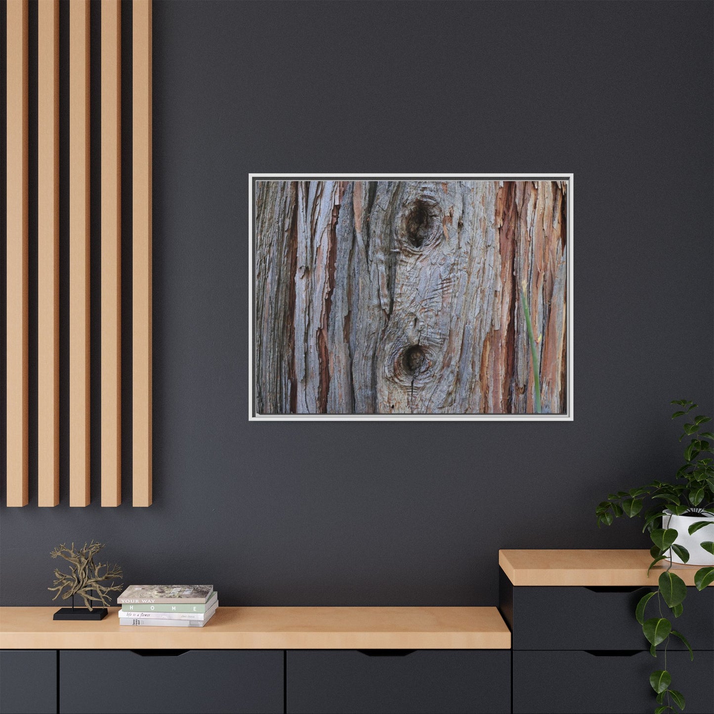 Knotty Nature - Unique Stretched Canvas Wall Art