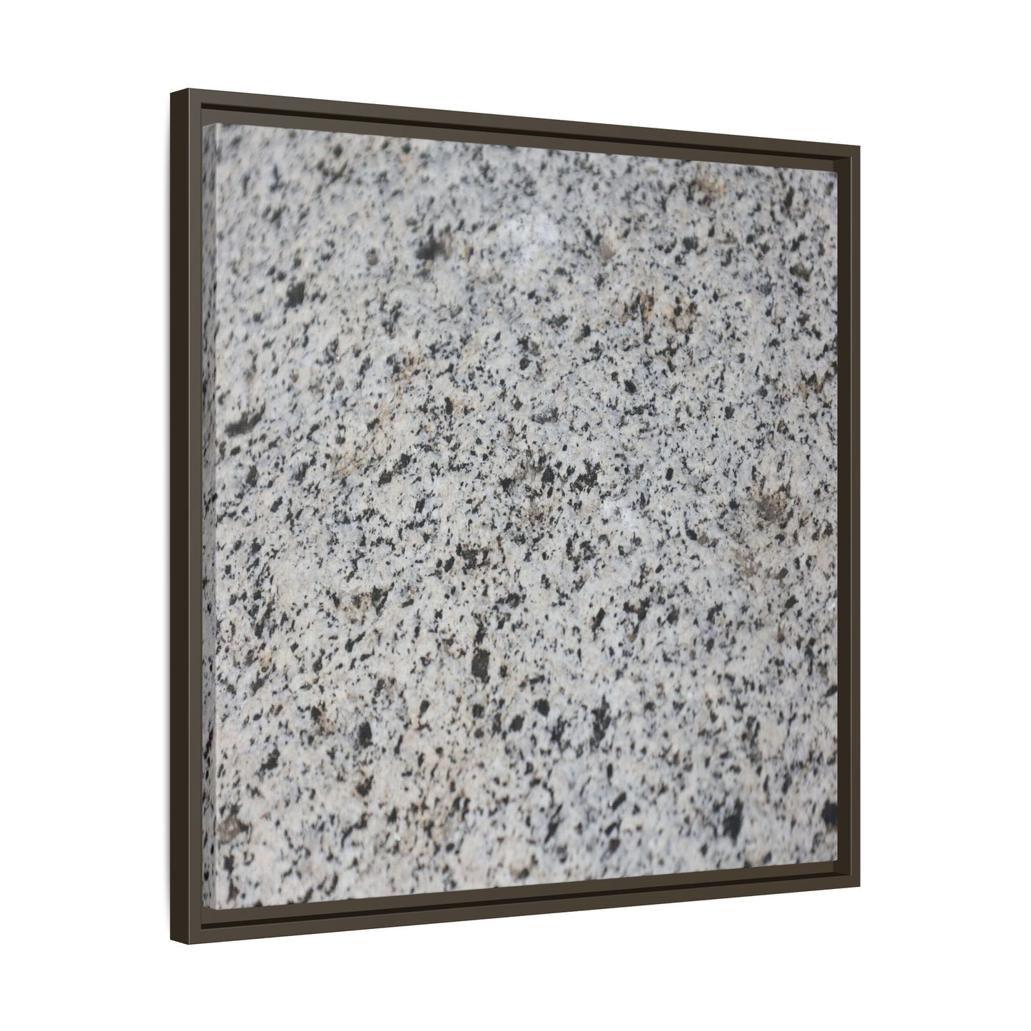 Monochrome Mosaic - Unique Stretched Canvas Wall Art