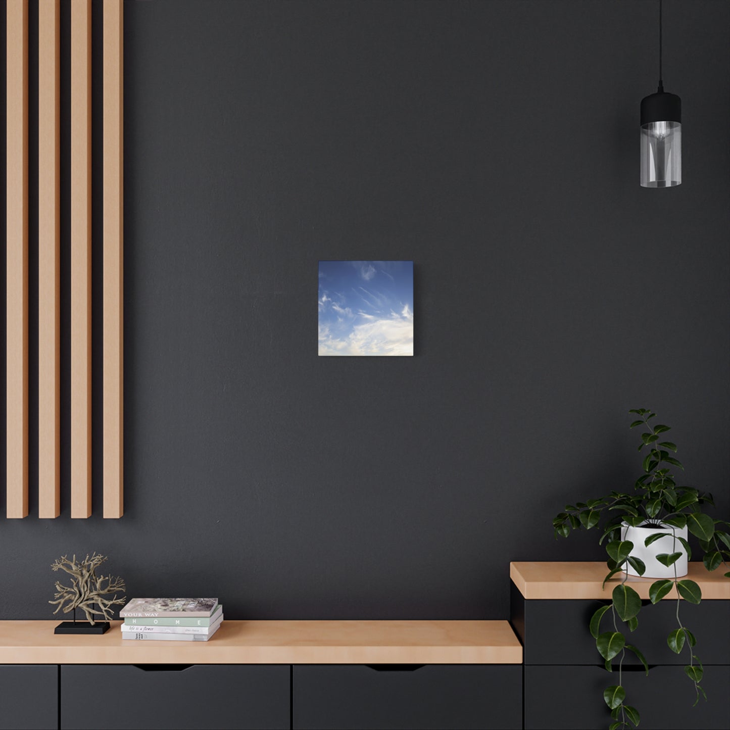 Sky's Breath - Unique Frameless Canvas Wall Art