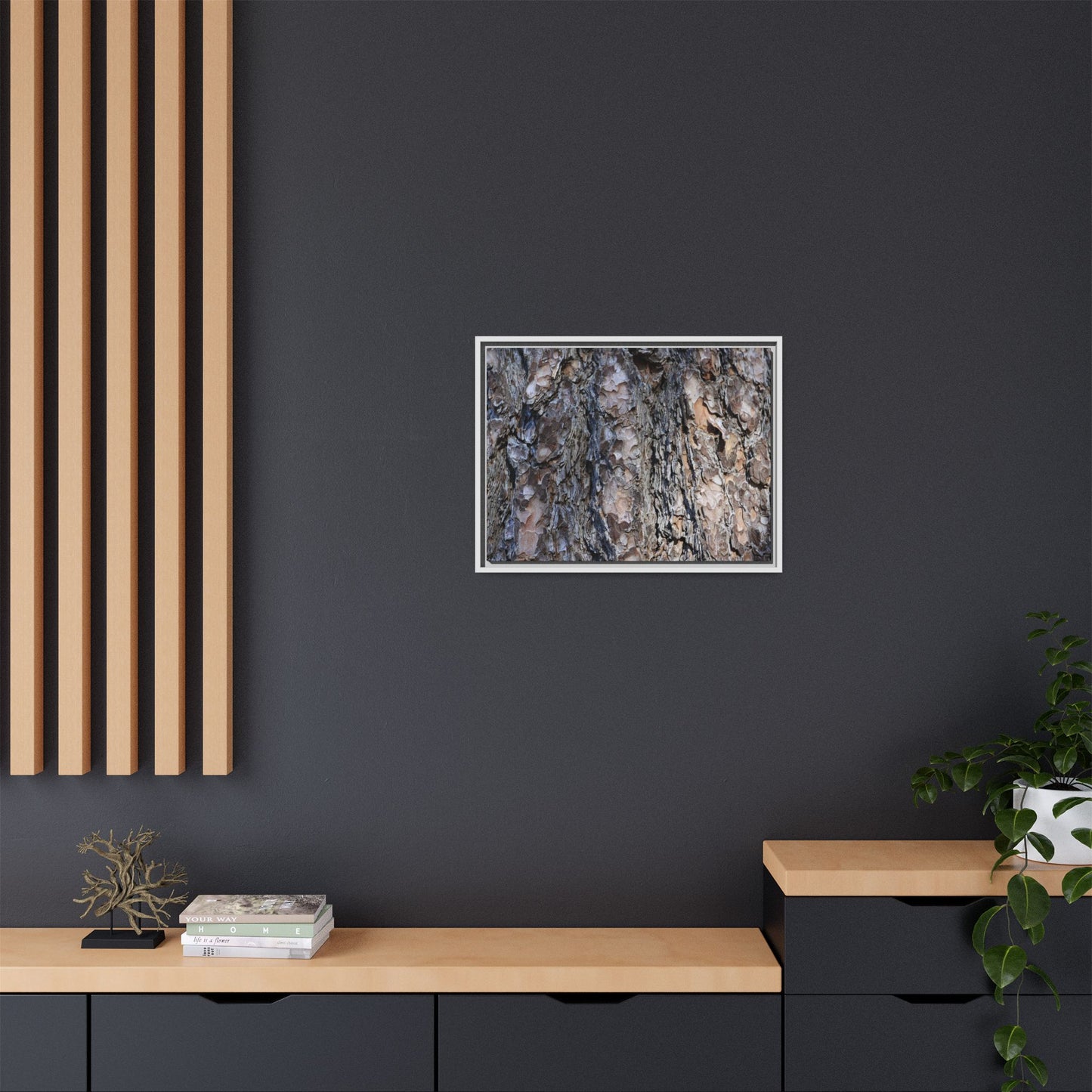 Weathered Patterns - Unique Stretched Canvas Wall Art