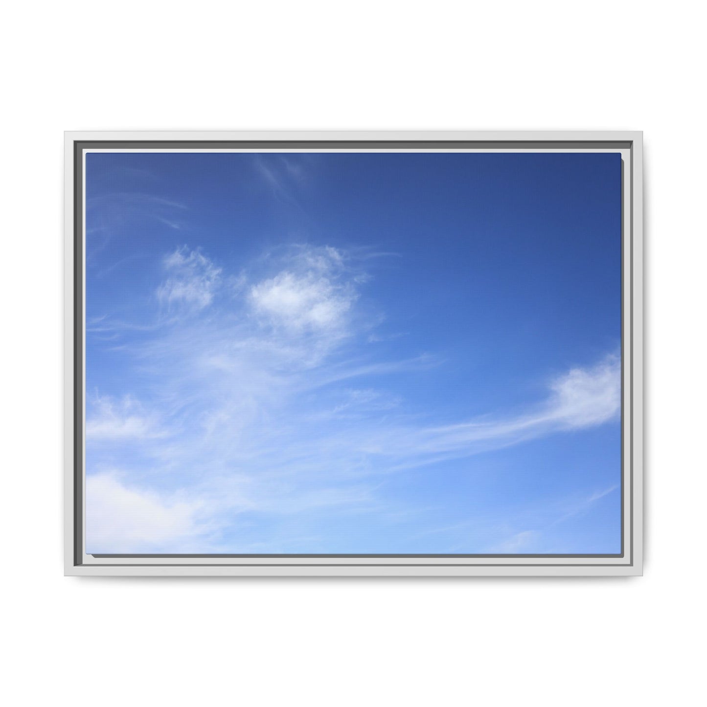 Blue Serenity - Unique Stretched Canvas Wall Art
