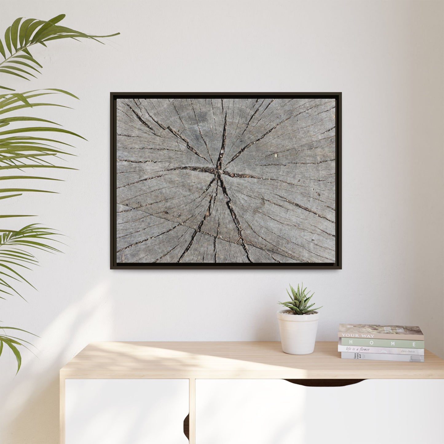 Fractured Memories - Unique Stretched Canvas Wall Art