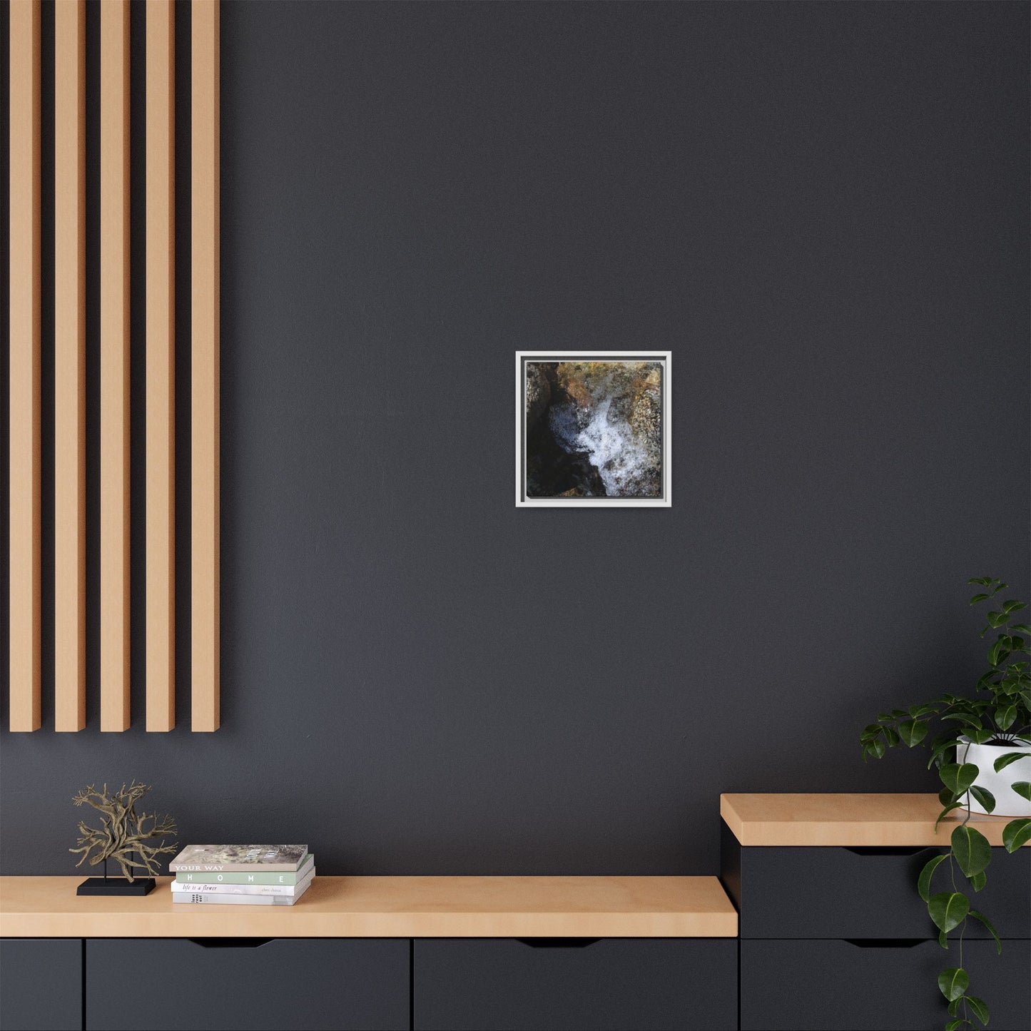 Nature's Turbulence - Unique Stretched Canvas Wall Art