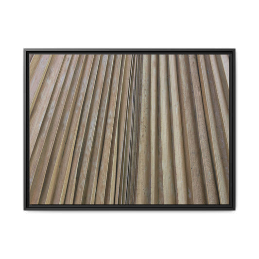 Wooden Whispers - Unique Stretched Canvas Wall Art - Art By Earth
