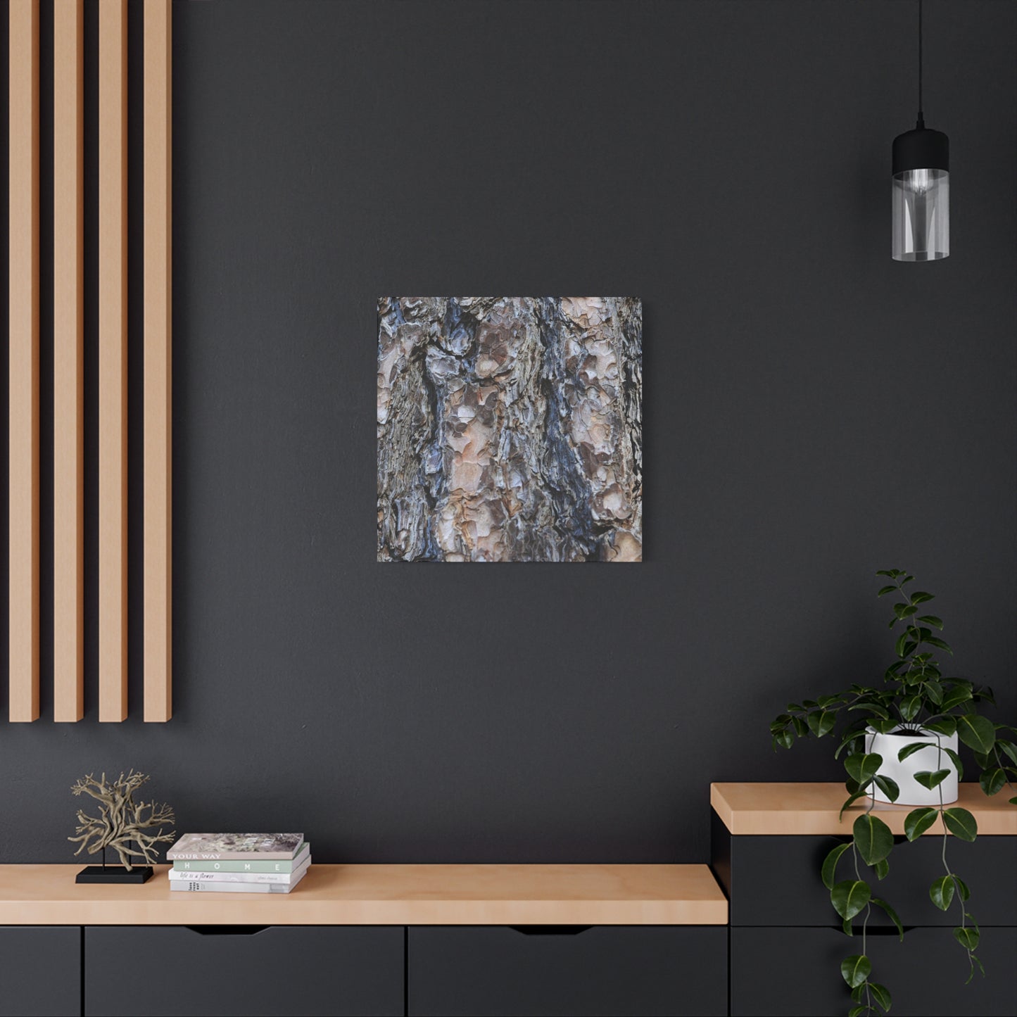 Arboreal Patterns - Unique Frameless Canvas Wall Art