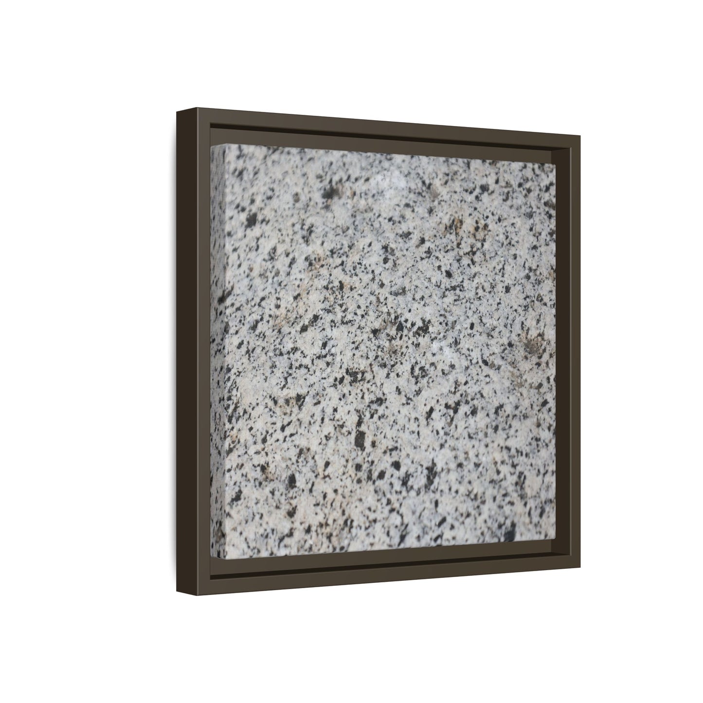 Monochrome Mosaic - Unique Stretched Canvas Wall Art