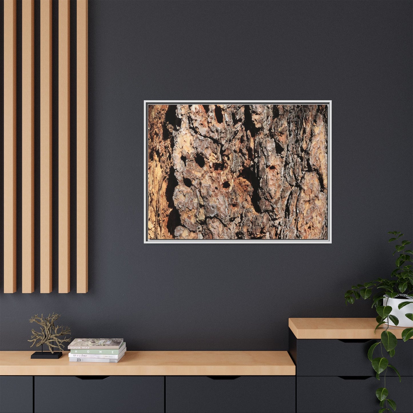 Rugged Rhythms - Unique Stretched Canvas Wall Art