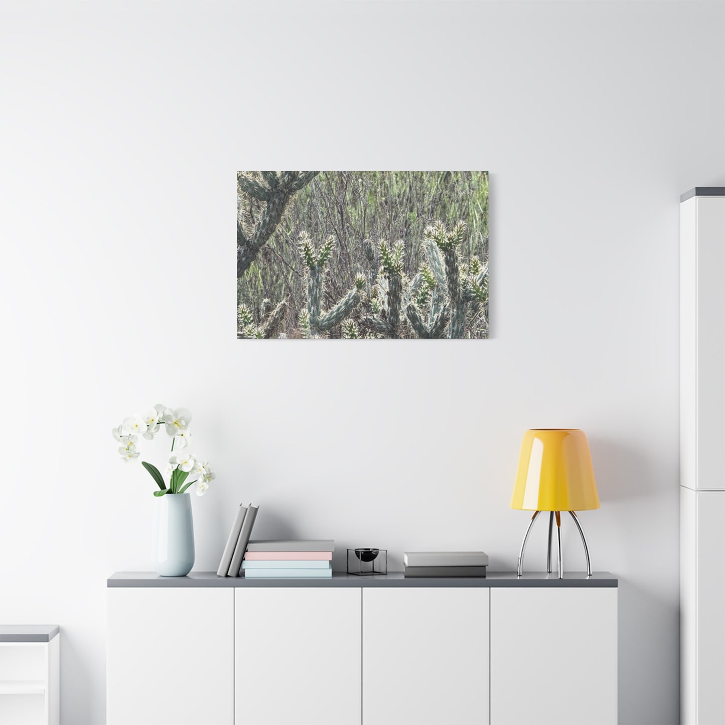 Spiny Sentinels - Unique Frameless Canvas Wall Art