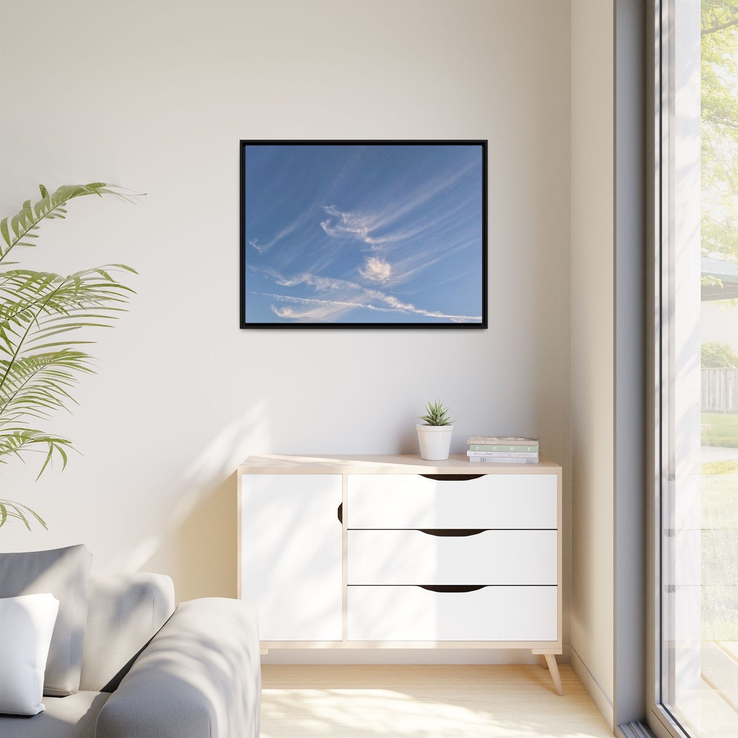 Wispy Dreams - Unique Stretched Canvas Wall Art