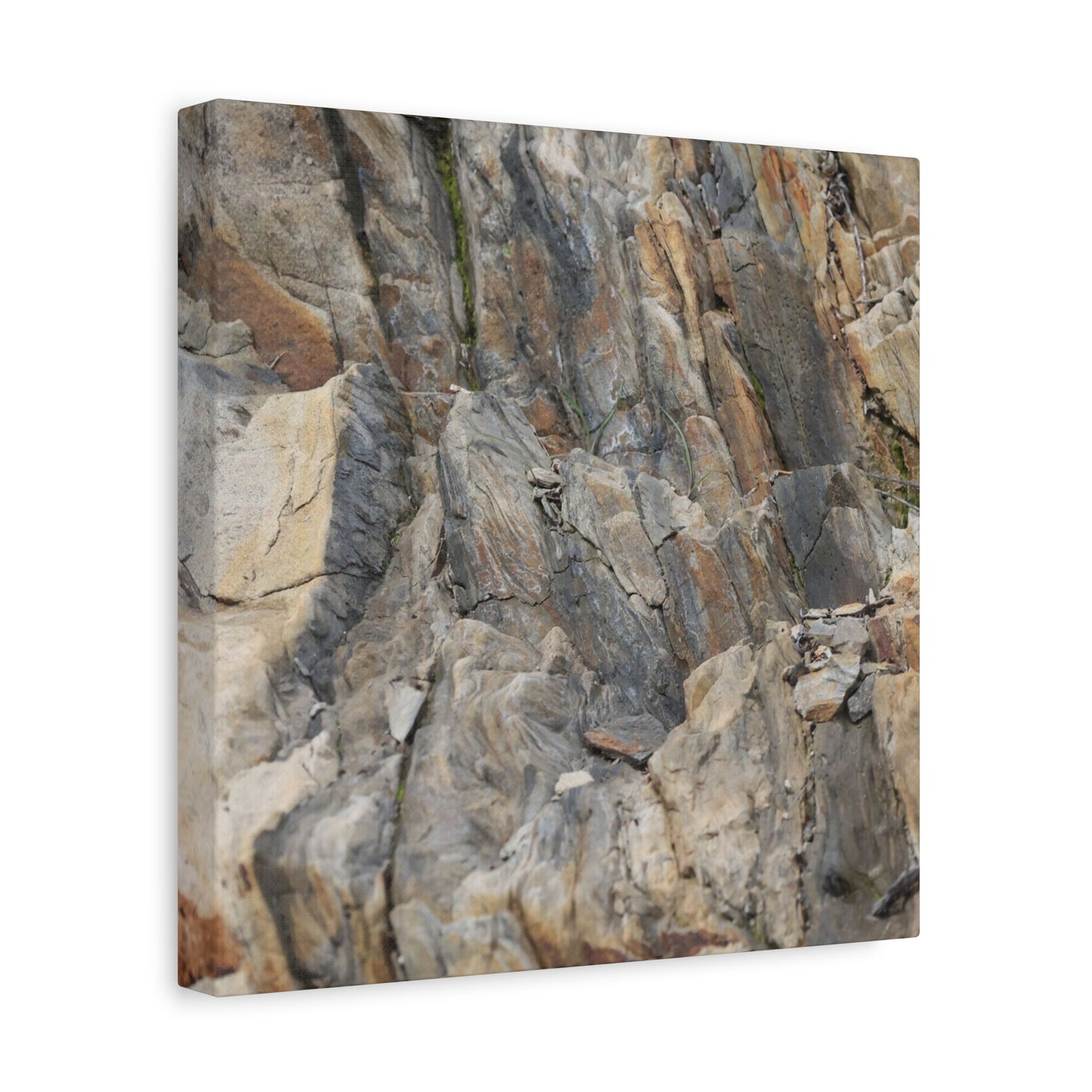 Fractured Memory - Unique Frameless Canvas Wall Art