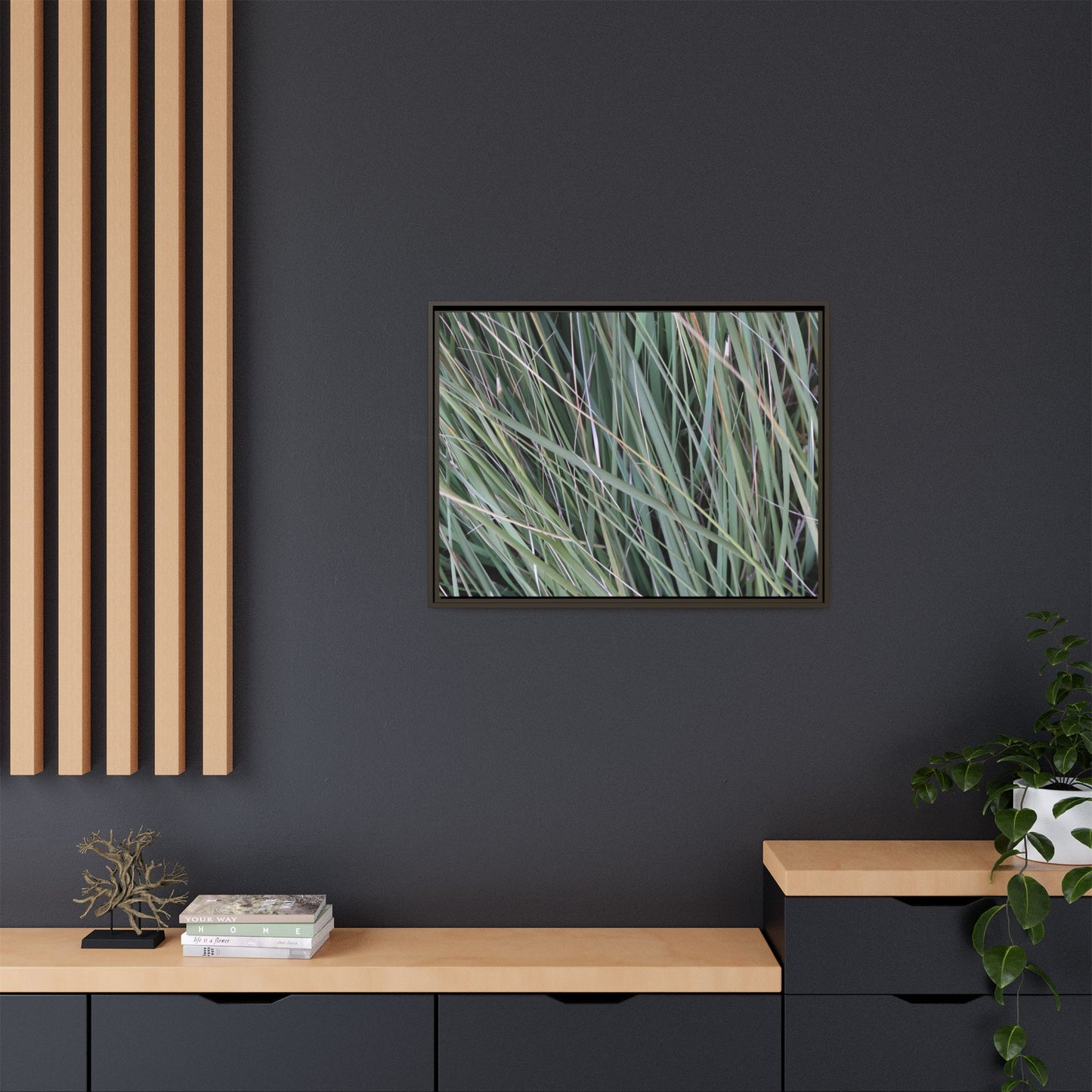 Grassland Symphony - Unique Stretched Canvas Wall Art