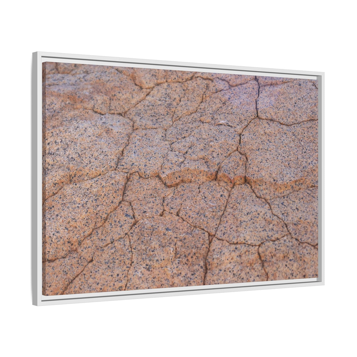 Fragmented Earth - Unique Stretched Canvas Wall Art