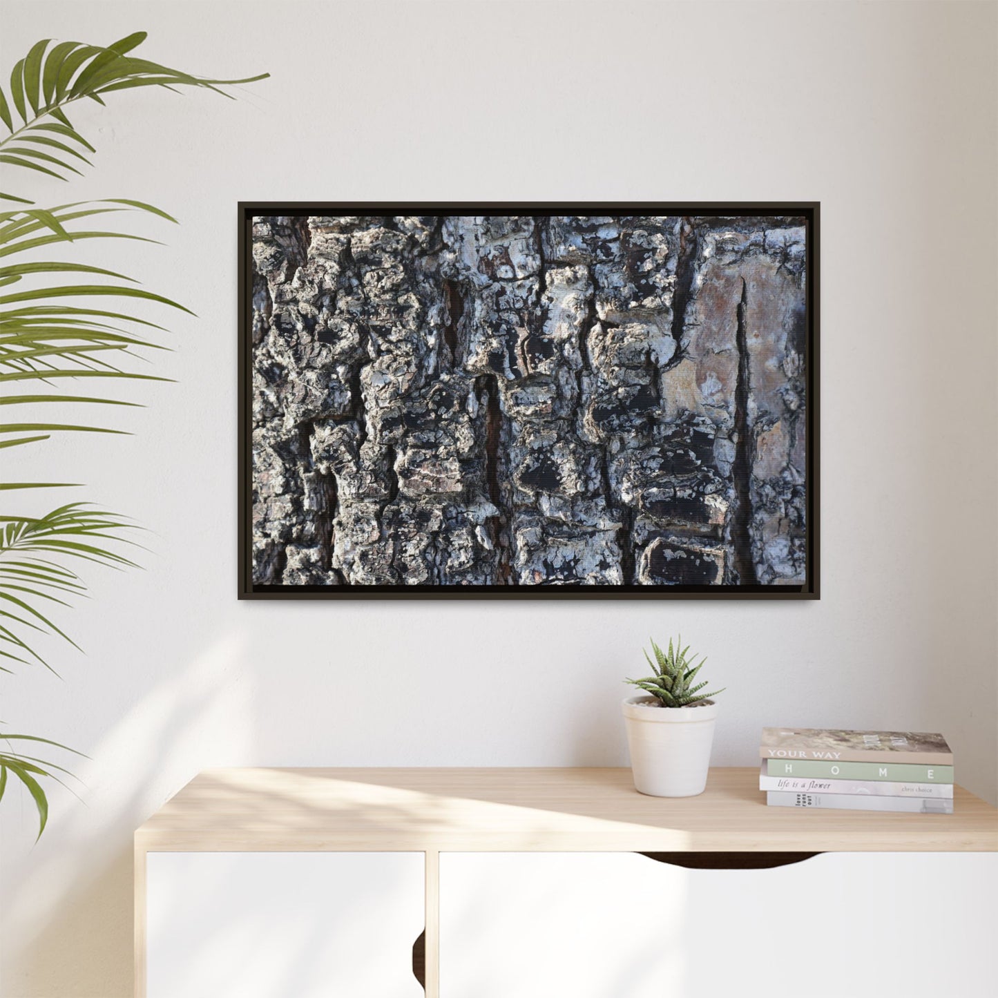 The Bark Chronicles - Unique Stretched Canvas Wall Art