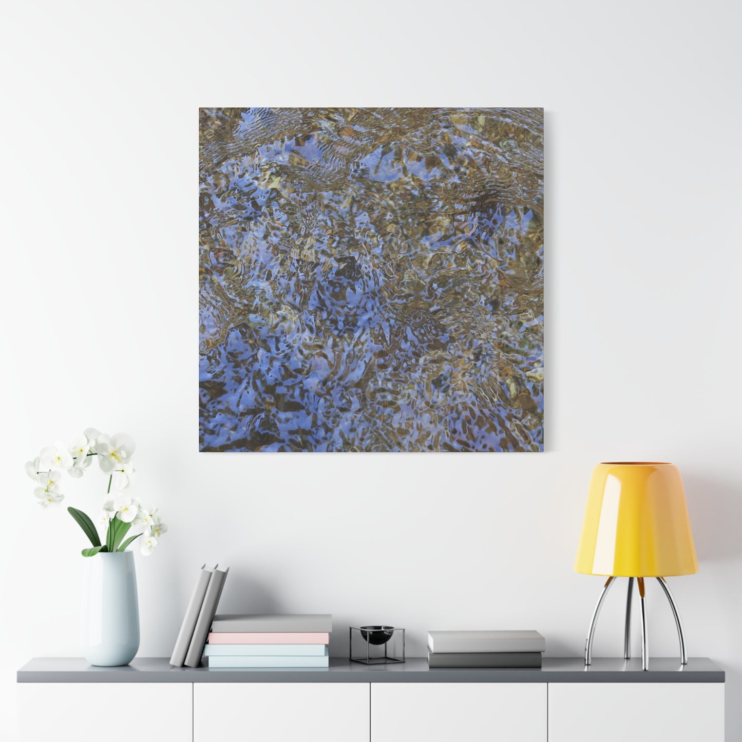 Ripples of Memory - Unique Frameless Canvas Wall Art