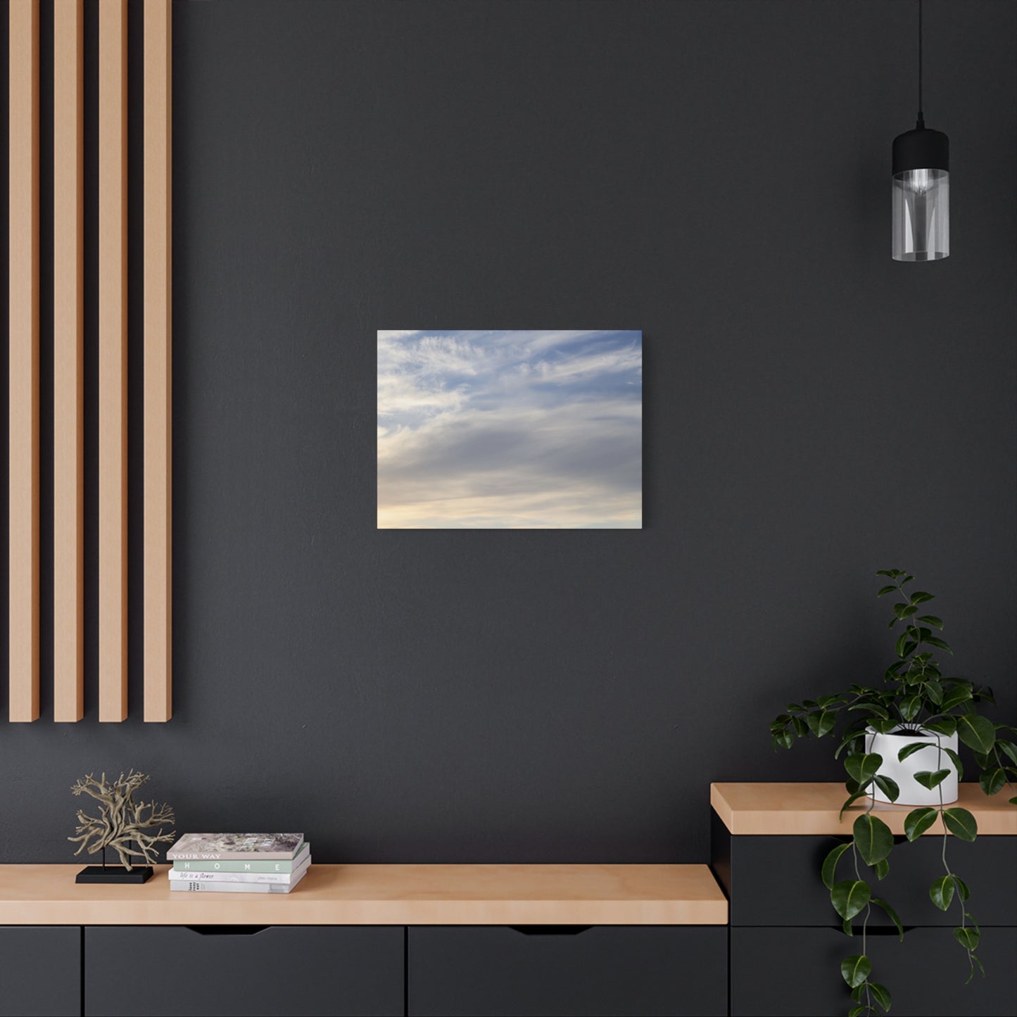 Luminous Horizon - Unique Frameless Canvas Wall Art