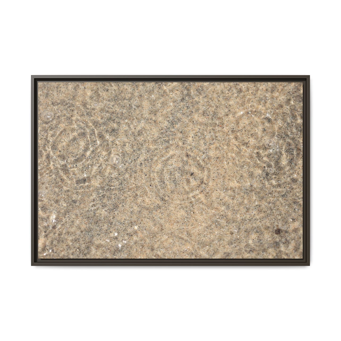 Whispers of Sand - Unique Stretched Canvas Wall Art
