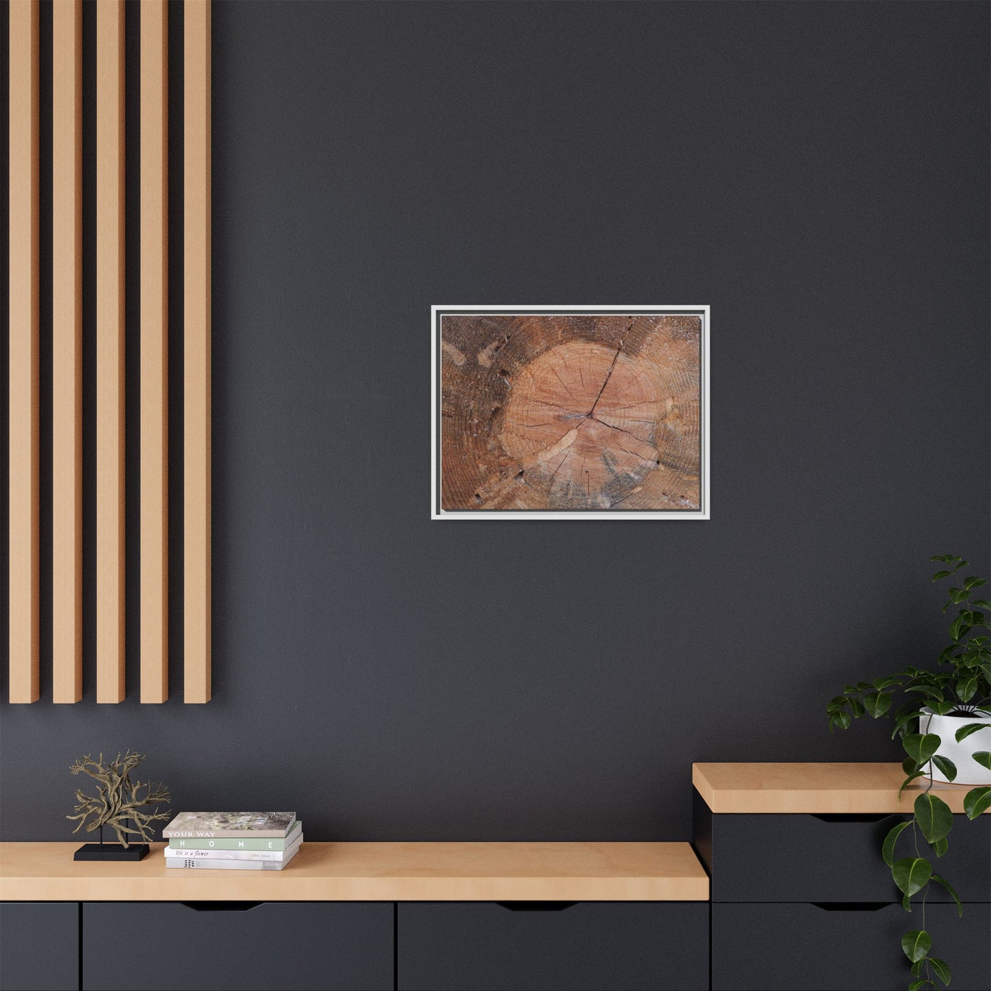Concentric Memories - Unique Stretched Canvas Wall Art