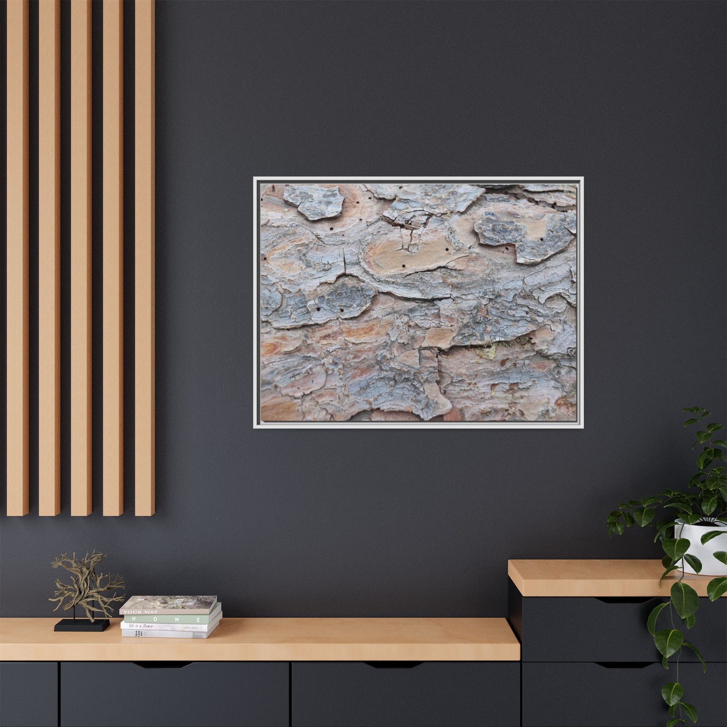 Peeling Memories - Unique Stretched Canvas Wall Art