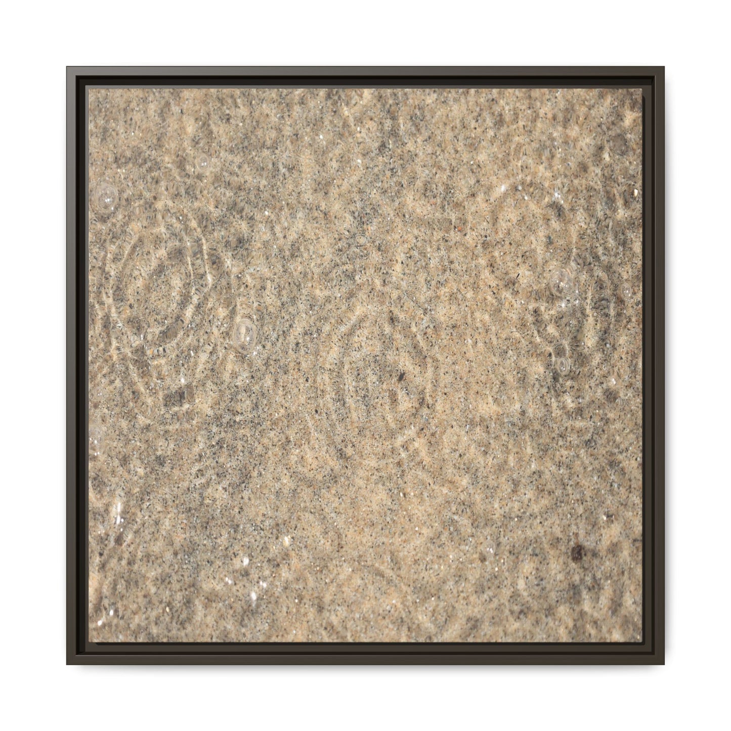 Whispers of Sand - Unique Stretched Canvas Wall Art