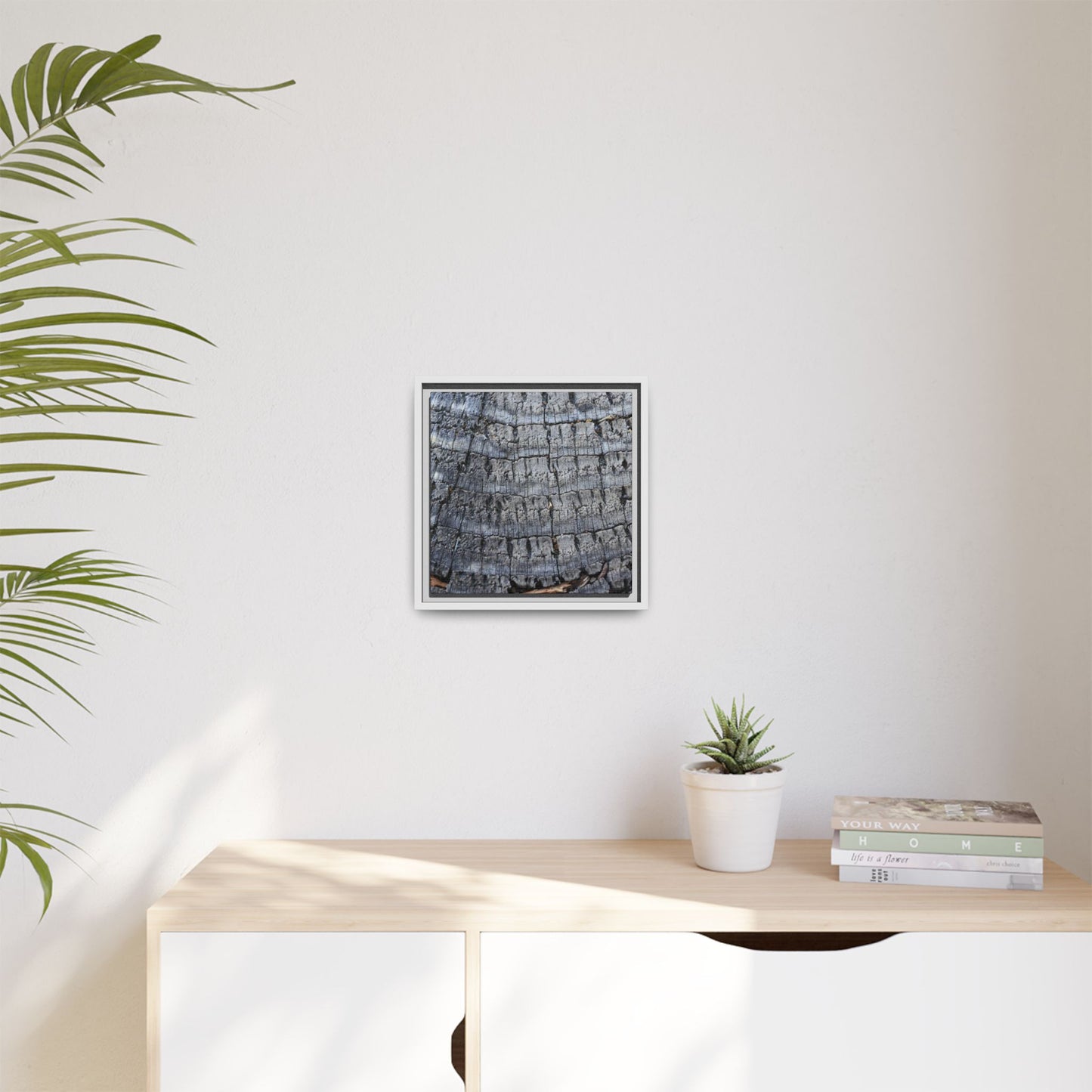 Charred Memories - Unique Stretched Canvas Wall Art
