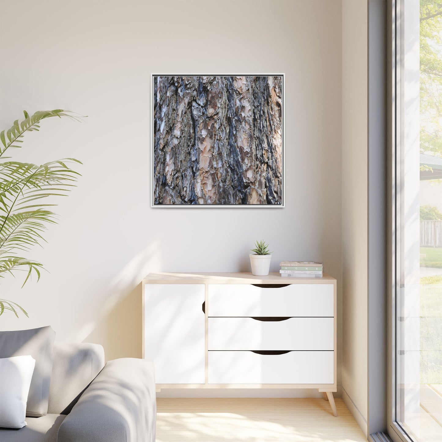 Textured Memories - Unique Stretched Canvas Wall Art