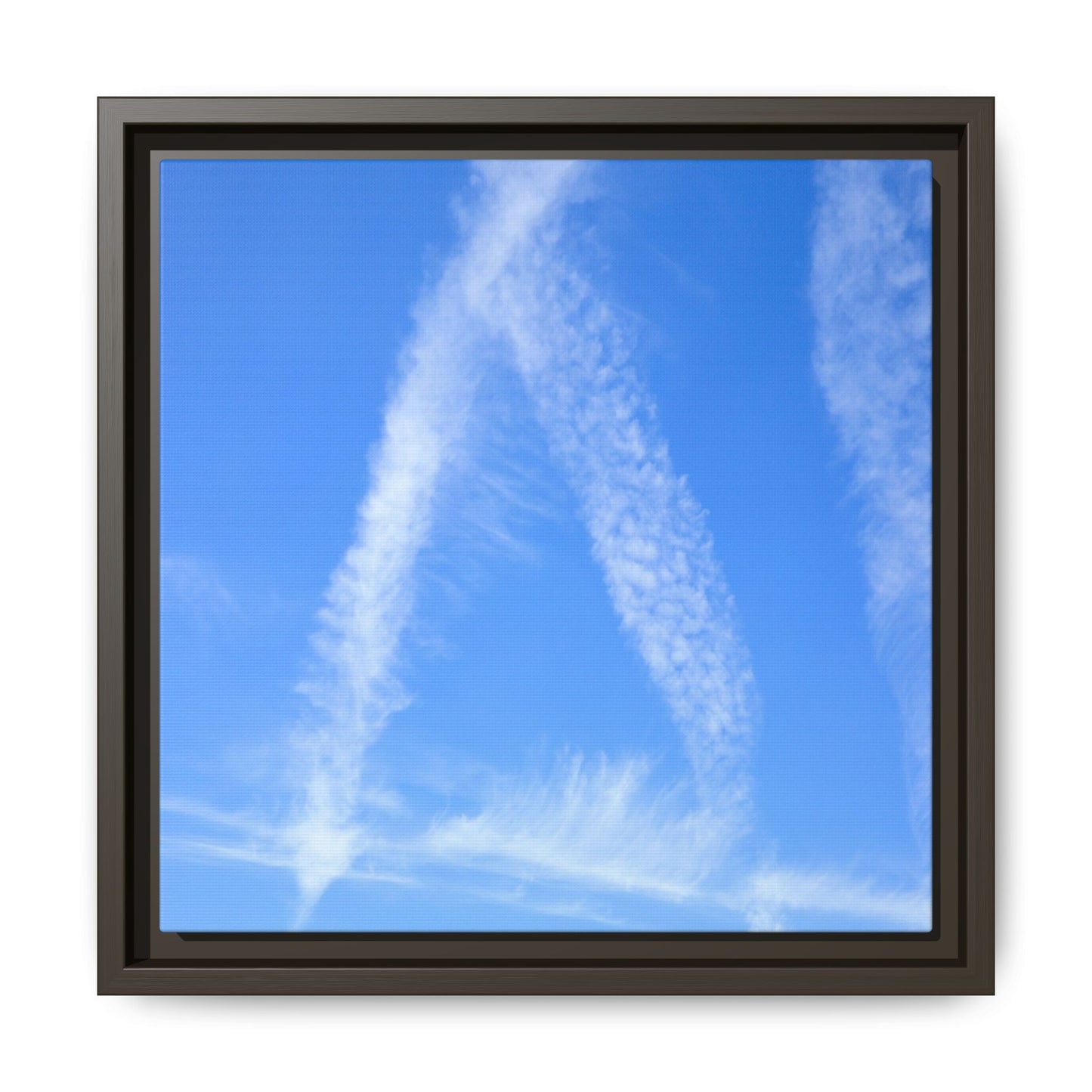 Skyward Whispers - Unique Stretched Canvas Wall Art