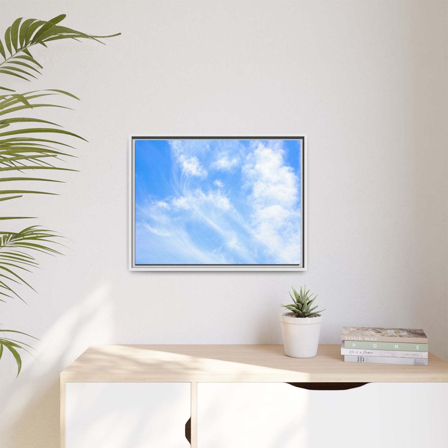 Azure Dreaming - Unique Stretched Canvas Wall Art